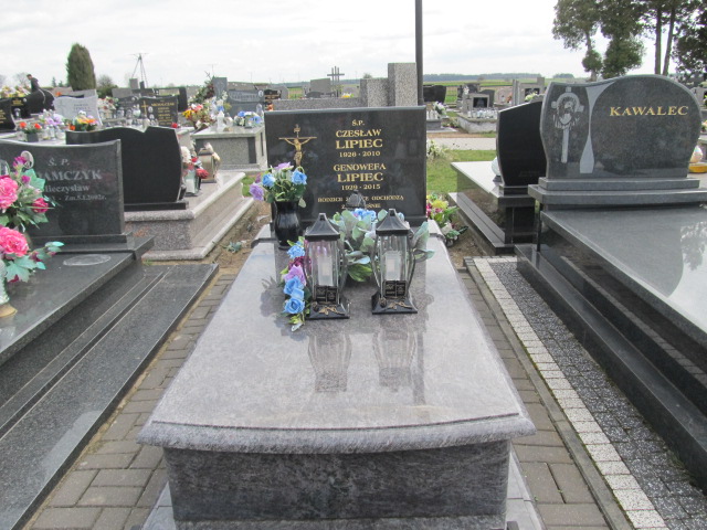 Grób Czesław Lipiec